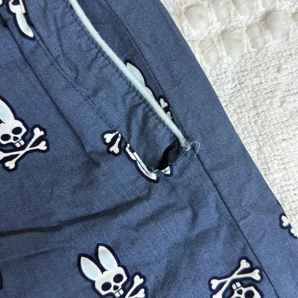 Psycho Bunny Men’s Lounge Shorts Size Large - Picture 4 of 6